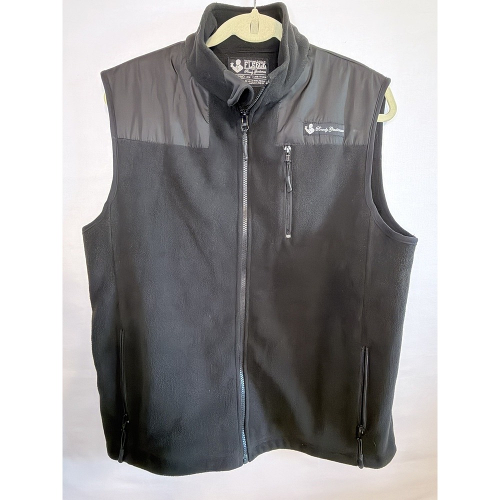 Rowdy Gentleman Black Label Fleece Vest Jacket. Looks New. Warm Medium